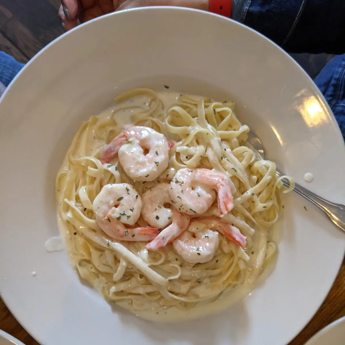 Shrimp Alfredo