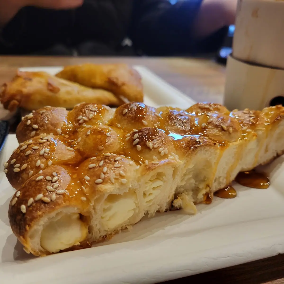 Honey Cream Cheese Danish
