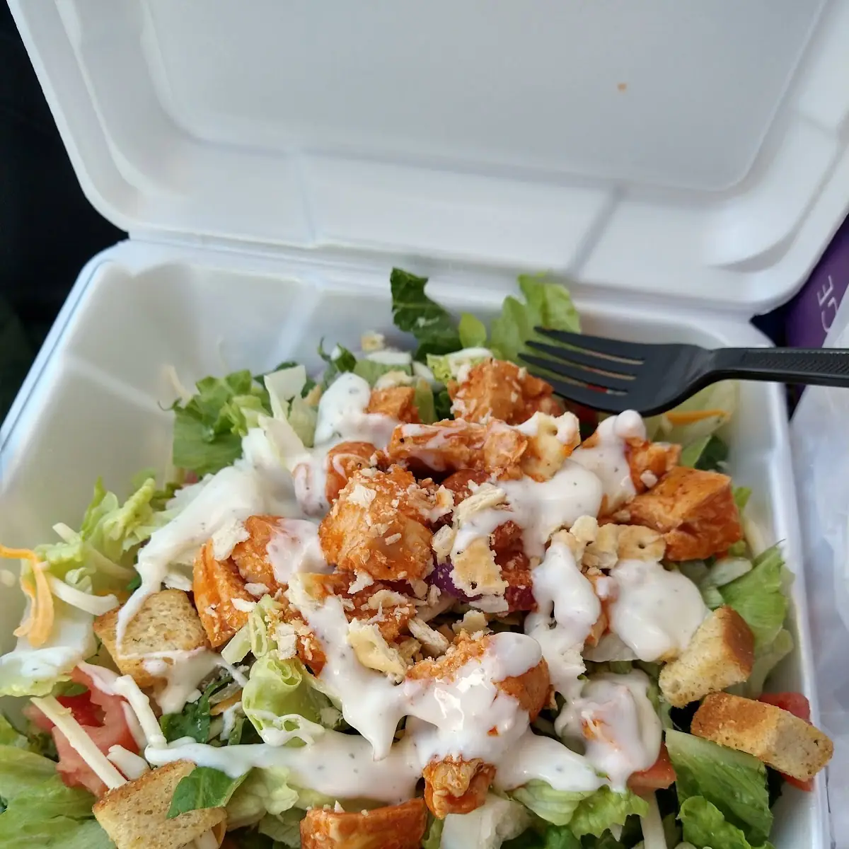 Buffalo Grilled Chicken Salad