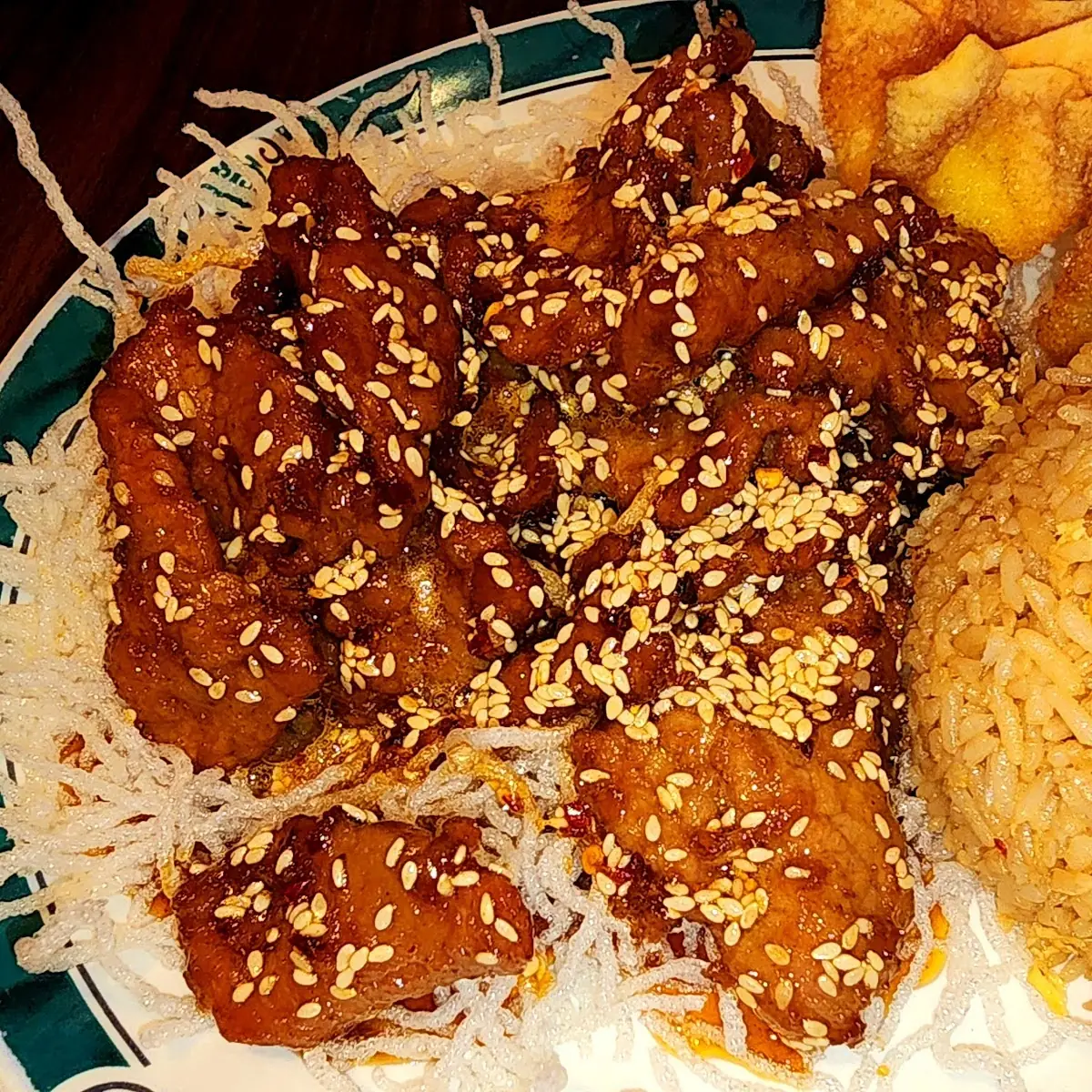 Sesame Chicken Lunch
