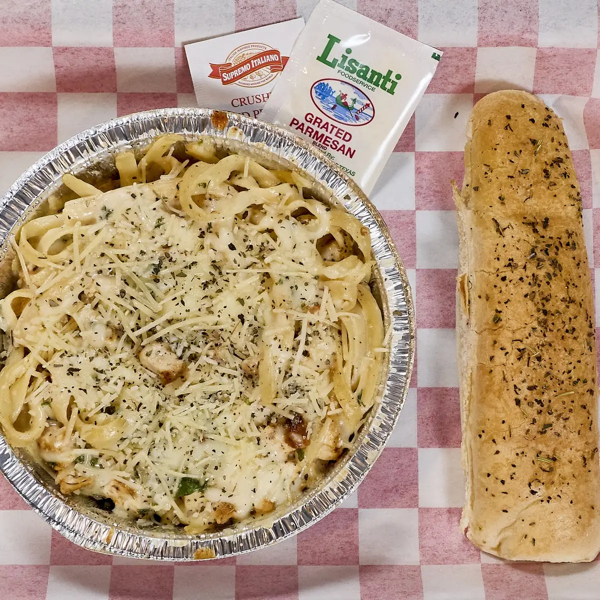 Chicken Alfredo Sub Combo