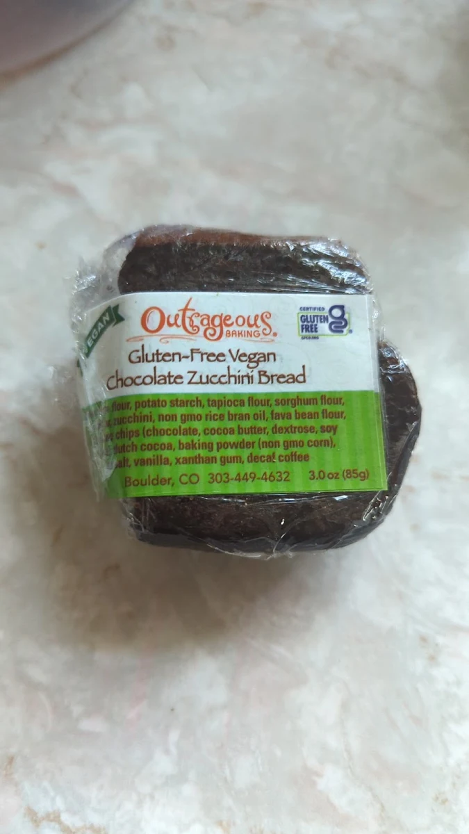 Gluten Free Vegan Chocolate Zucchini Bread