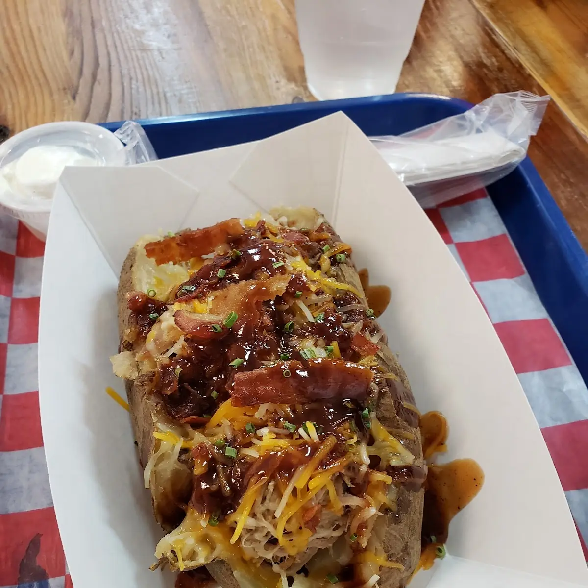 Pulled Pork Baked Potato