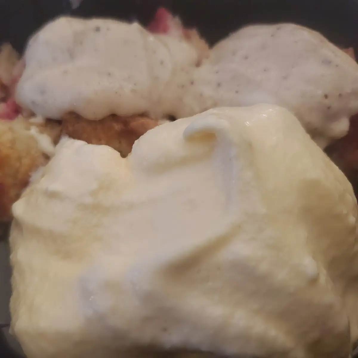 Blackberry Bread Pudding
