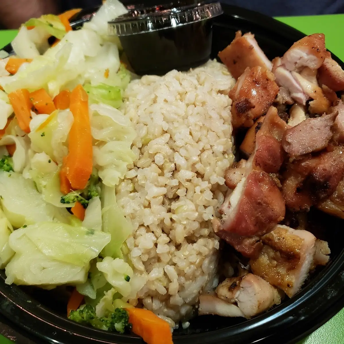 Chicken Teriyaki with Brown Rice