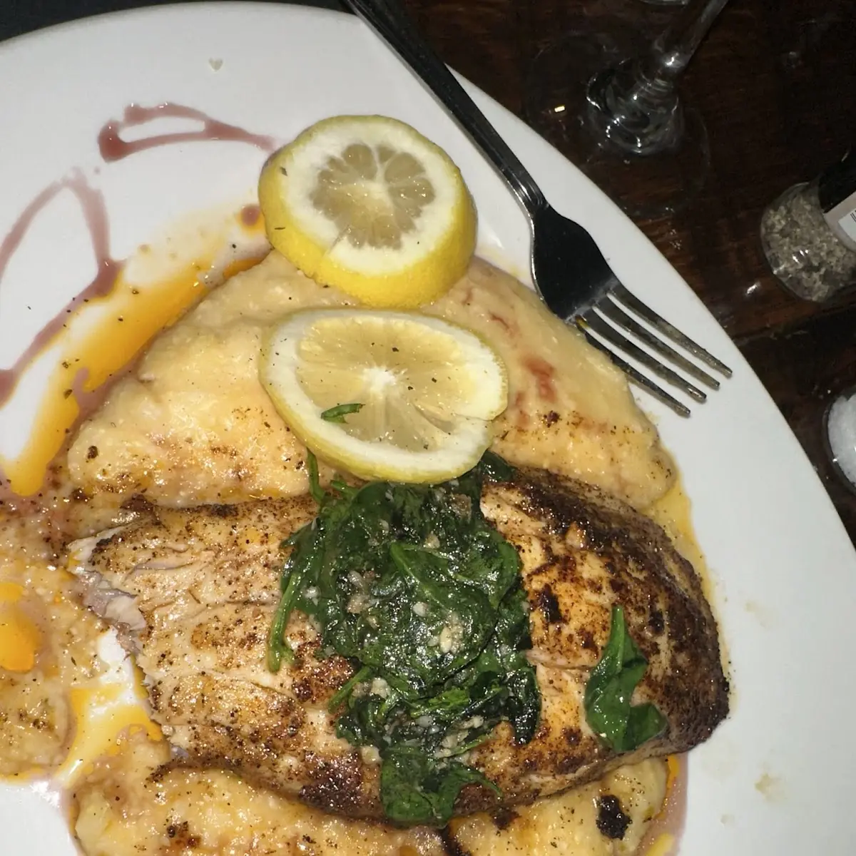 Blackened Red Snapper