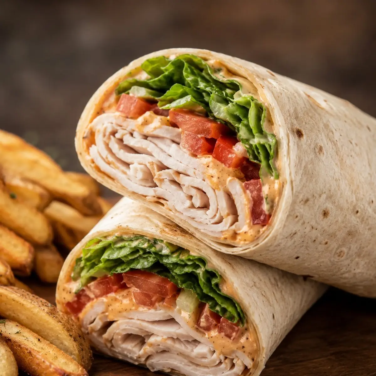 Deli Chicken Wrap