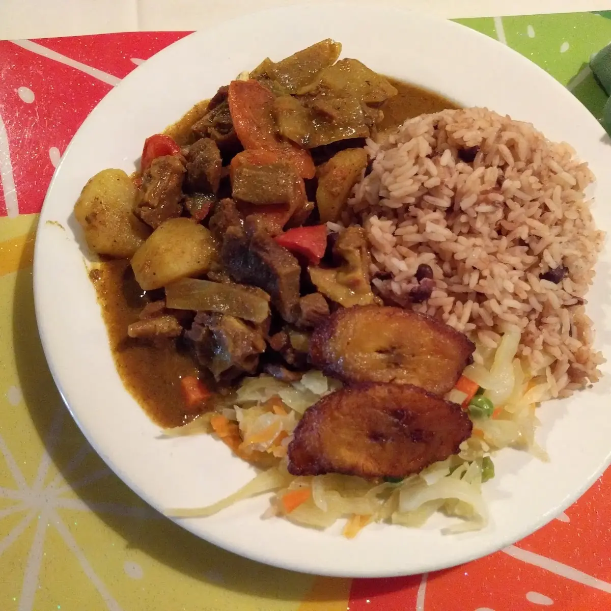 Curry Goat Lunch