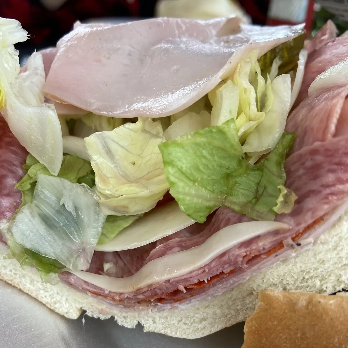 Ham Salami and Provolone Cheese Whole