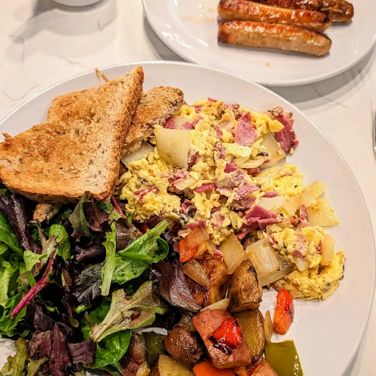 Pastrami Scrambled Eggs