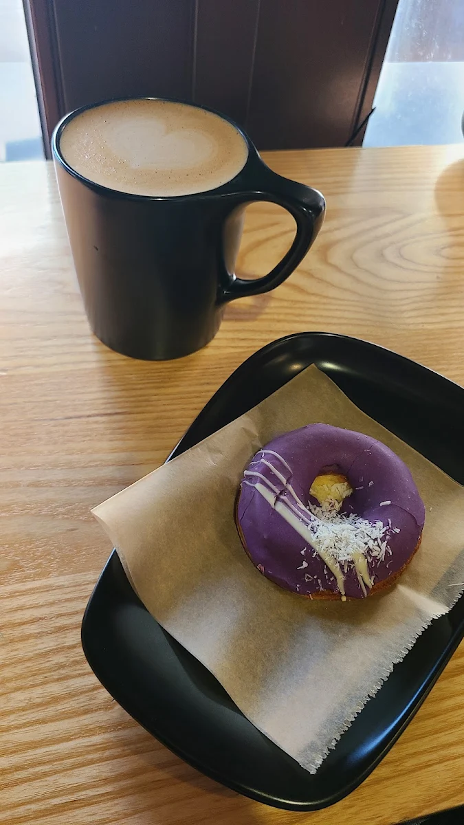 Ube Mochi Donut