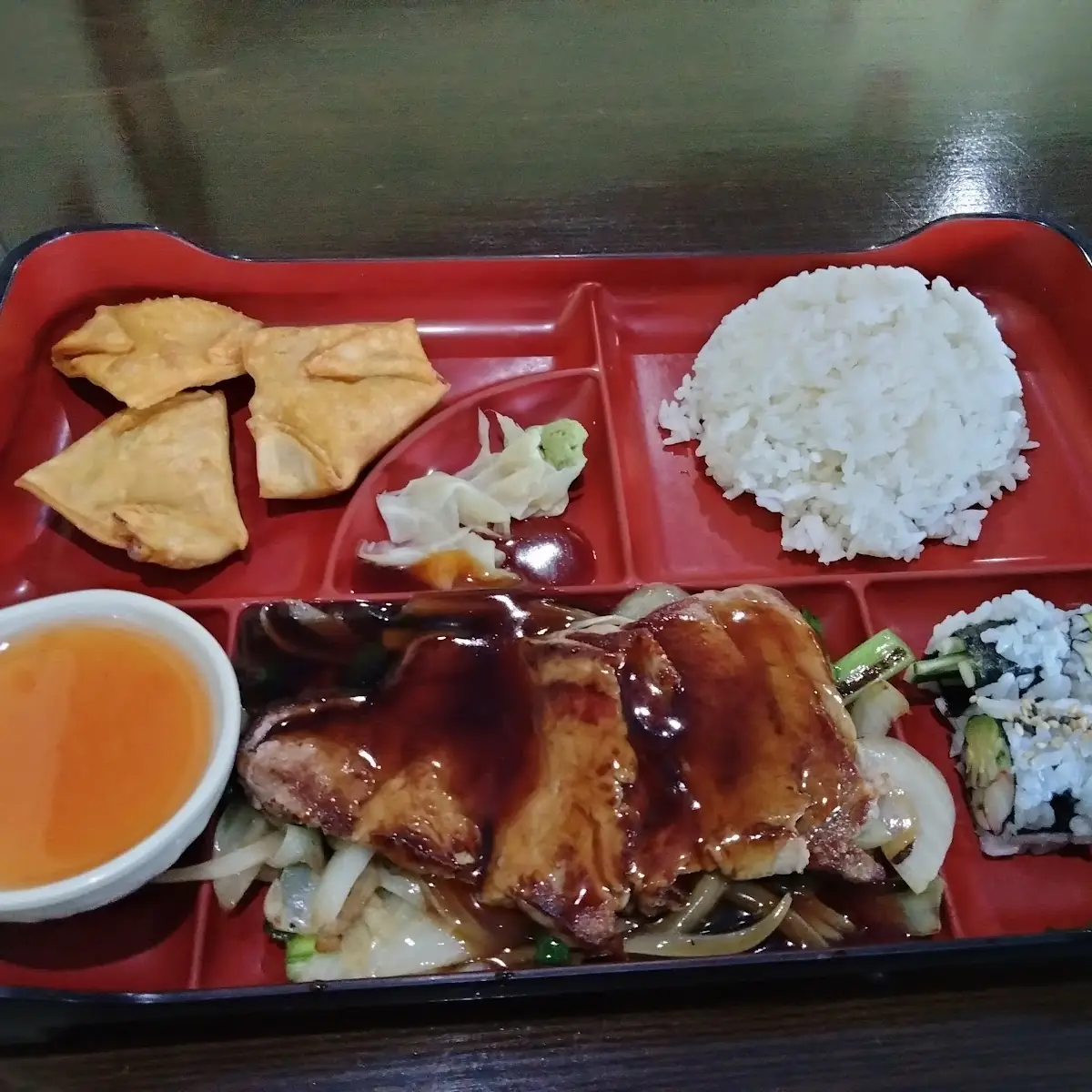 Teriyaki Chicken Bento Box