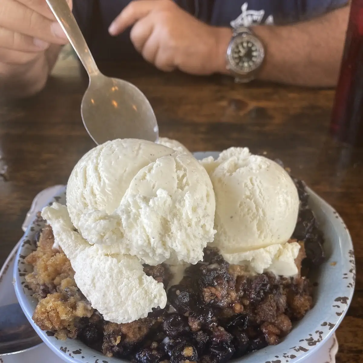 Blueberry Cobbler