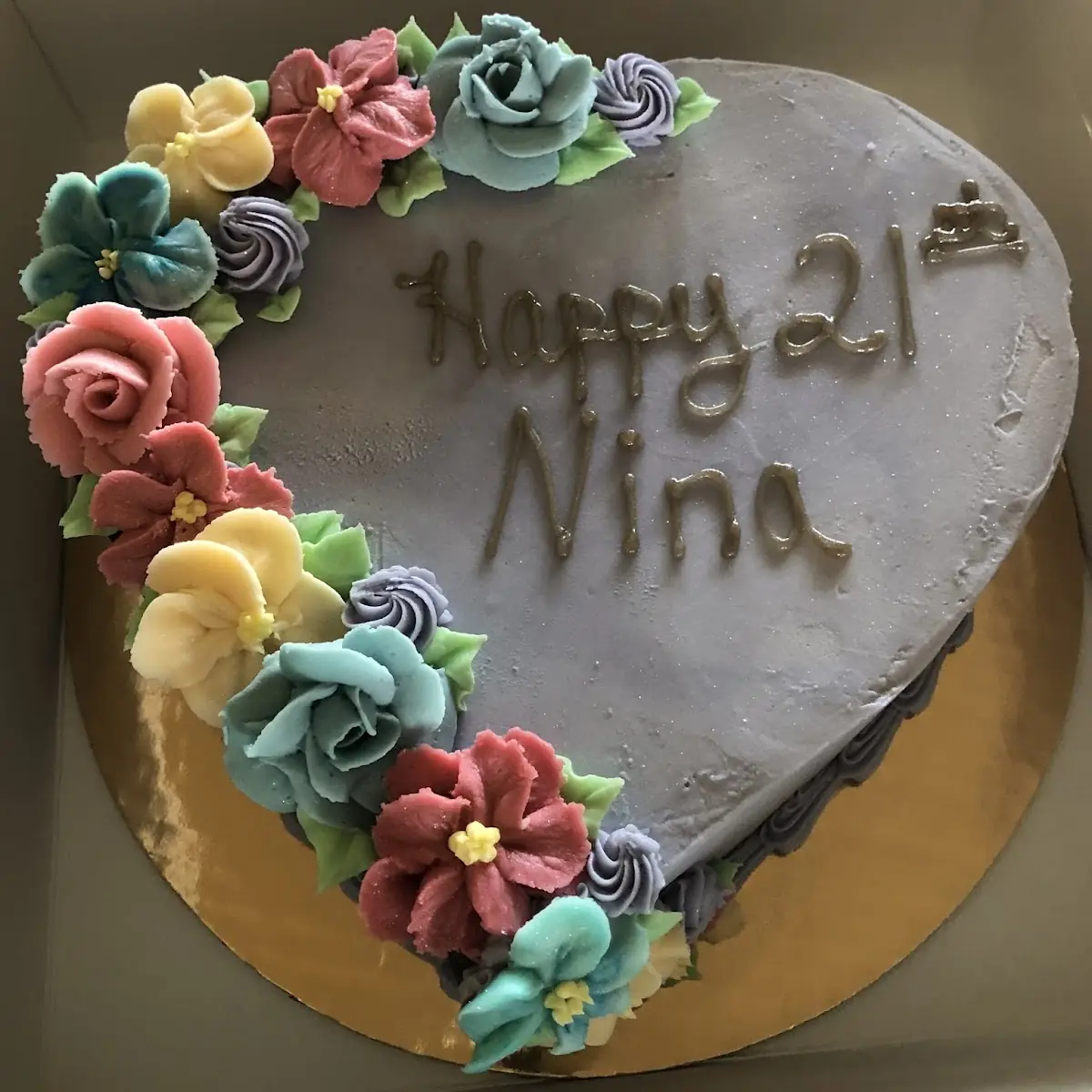 Custom-Made Chocolate Cake with German Chocolate Filling
