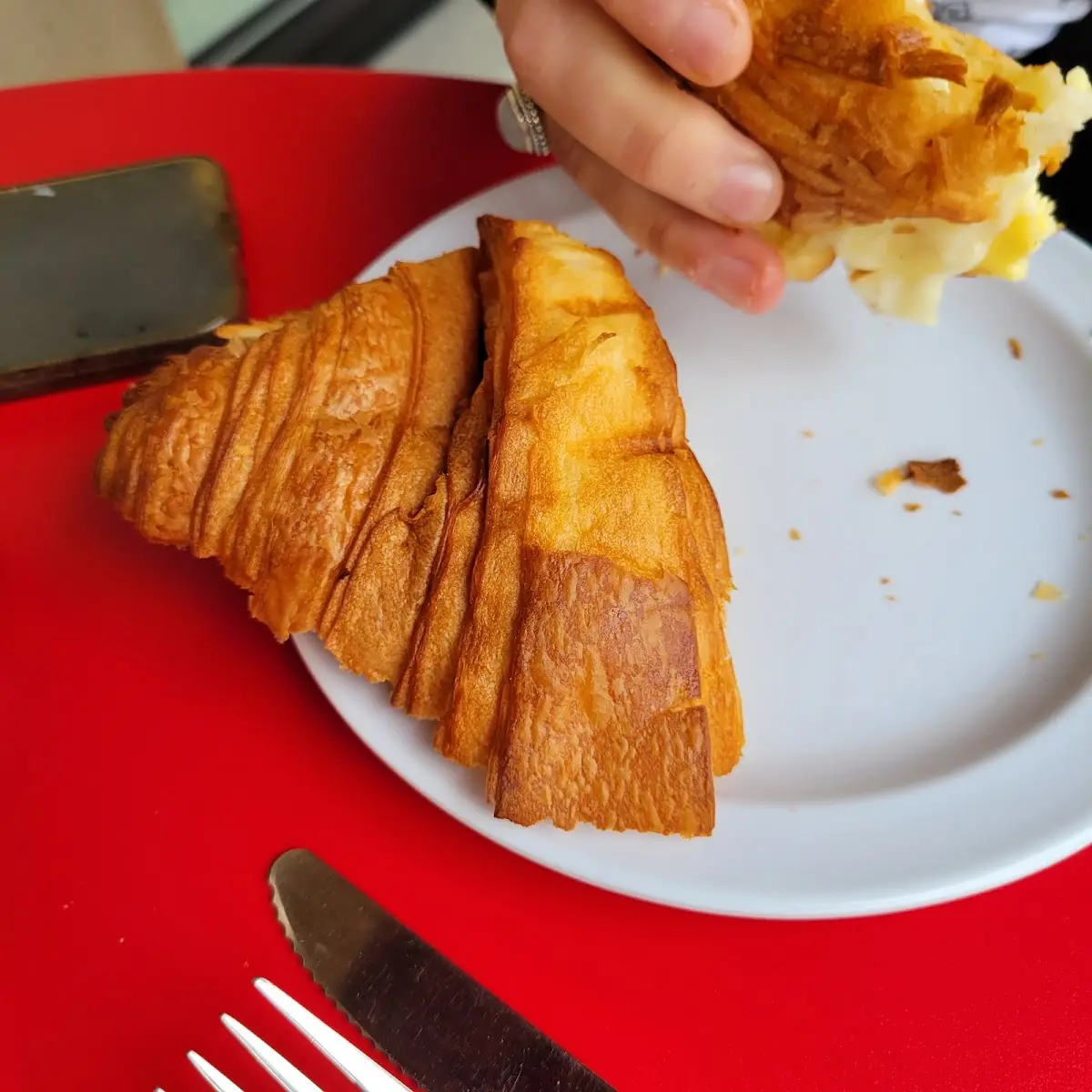 Egg and Cheese Croissant