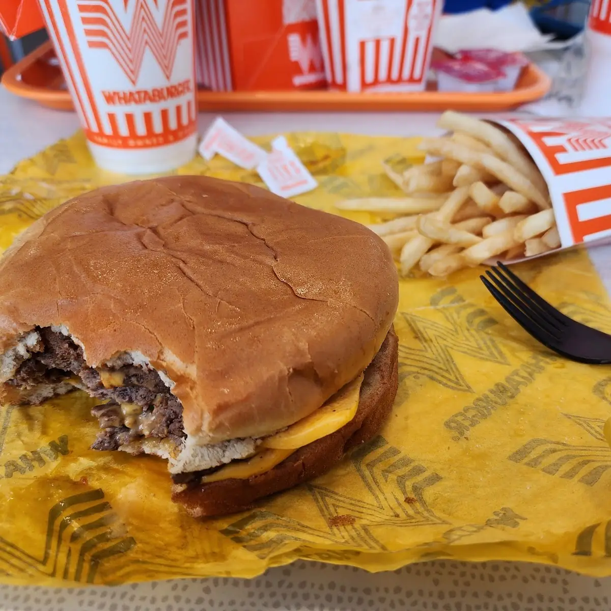 Triple Cheeseburger Combo