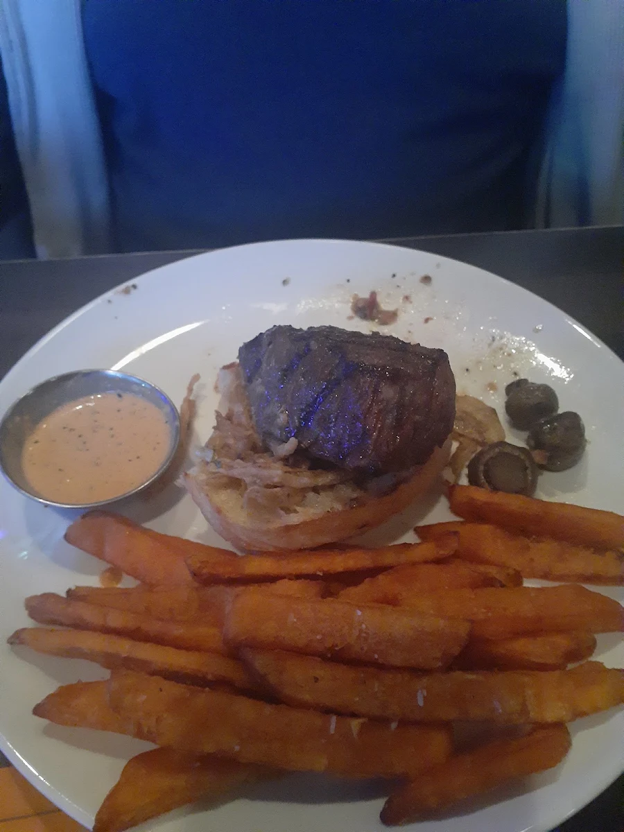Steak Sandwich, Brewsters Brewing Company and Restaurant - Unity Square