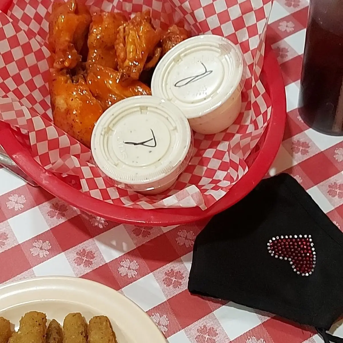 Buffalo Wings & Fried Zucchini Sticks