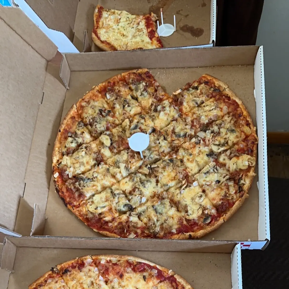 Thin Crust Cheese Pizza