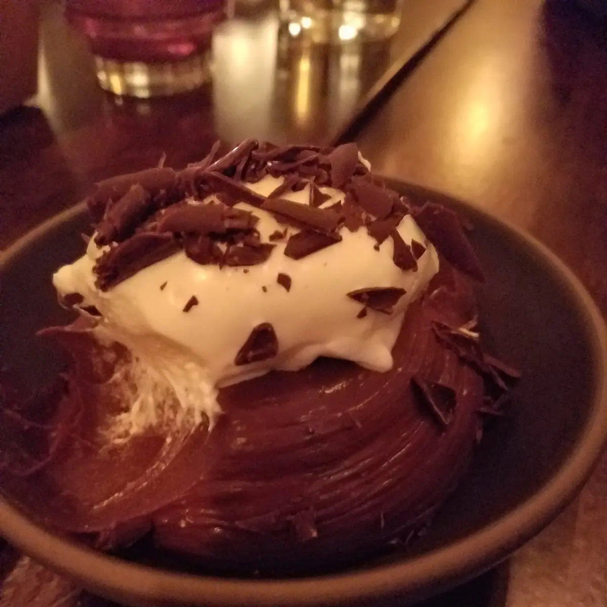 Belgian Chocolate Pudding