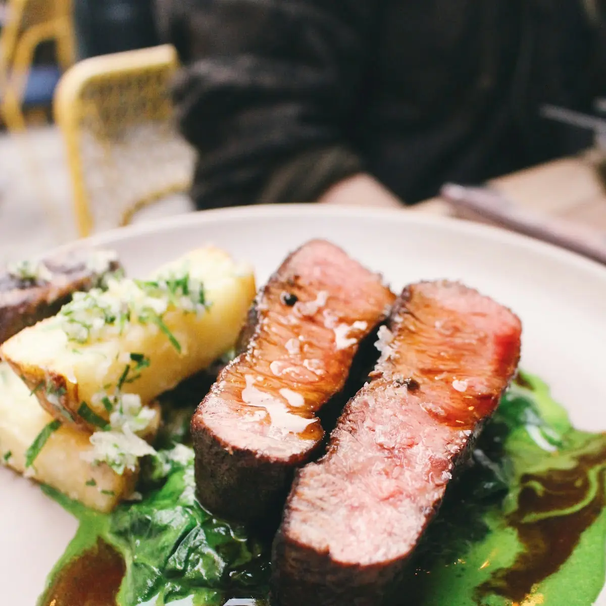Charred Steak Frites