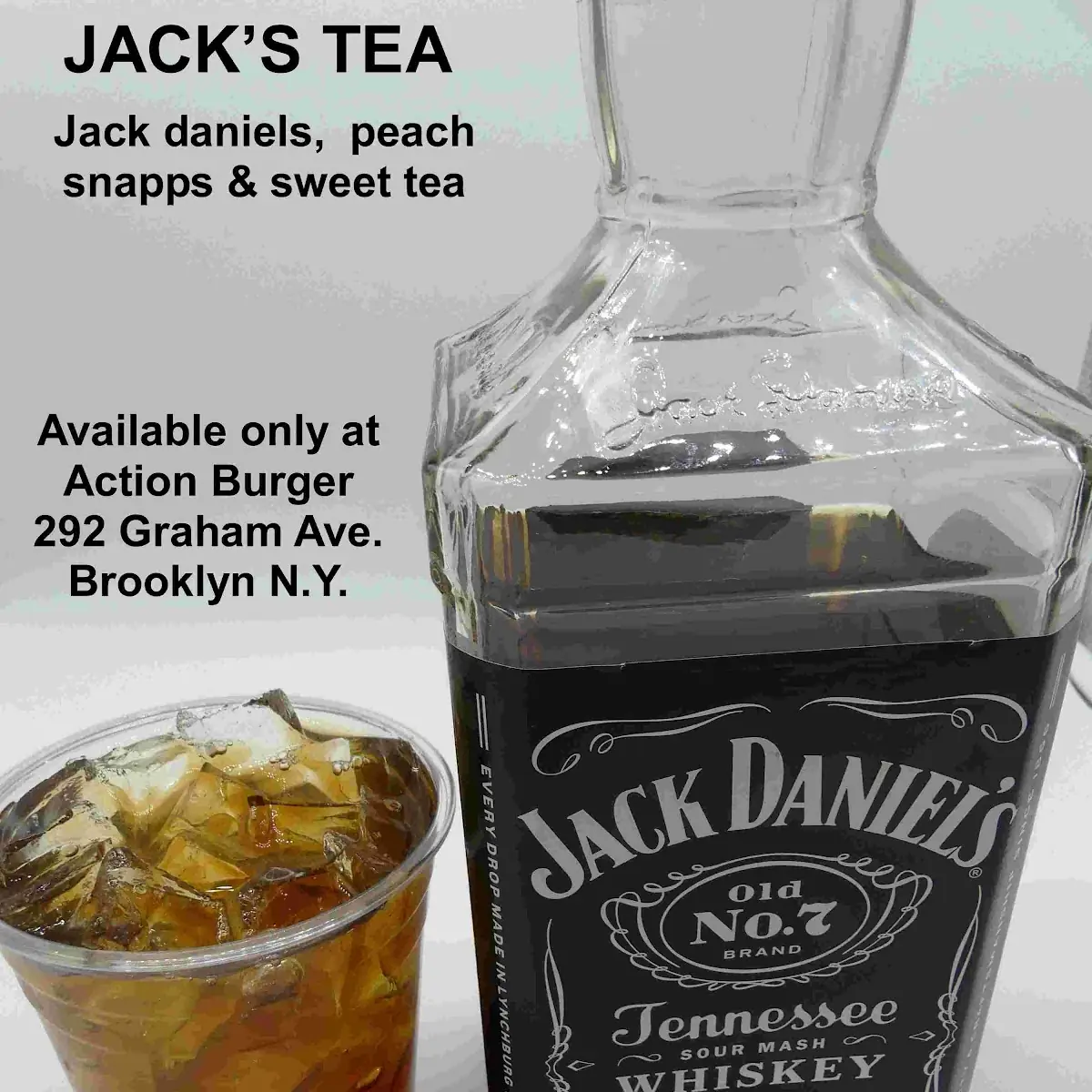 16 Oz Jack Daniels and Ginger Ale