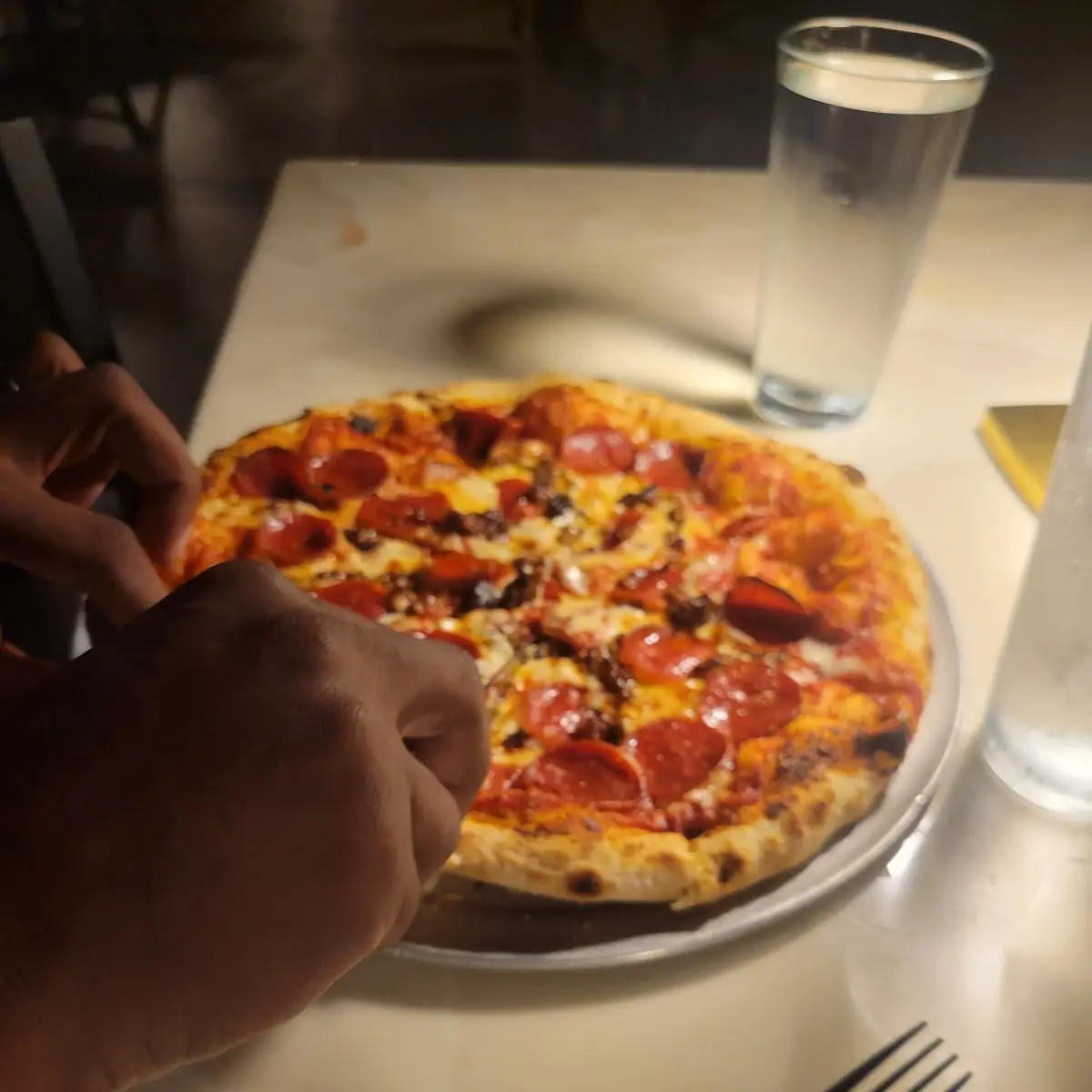 Individual Pepperoni Pizza