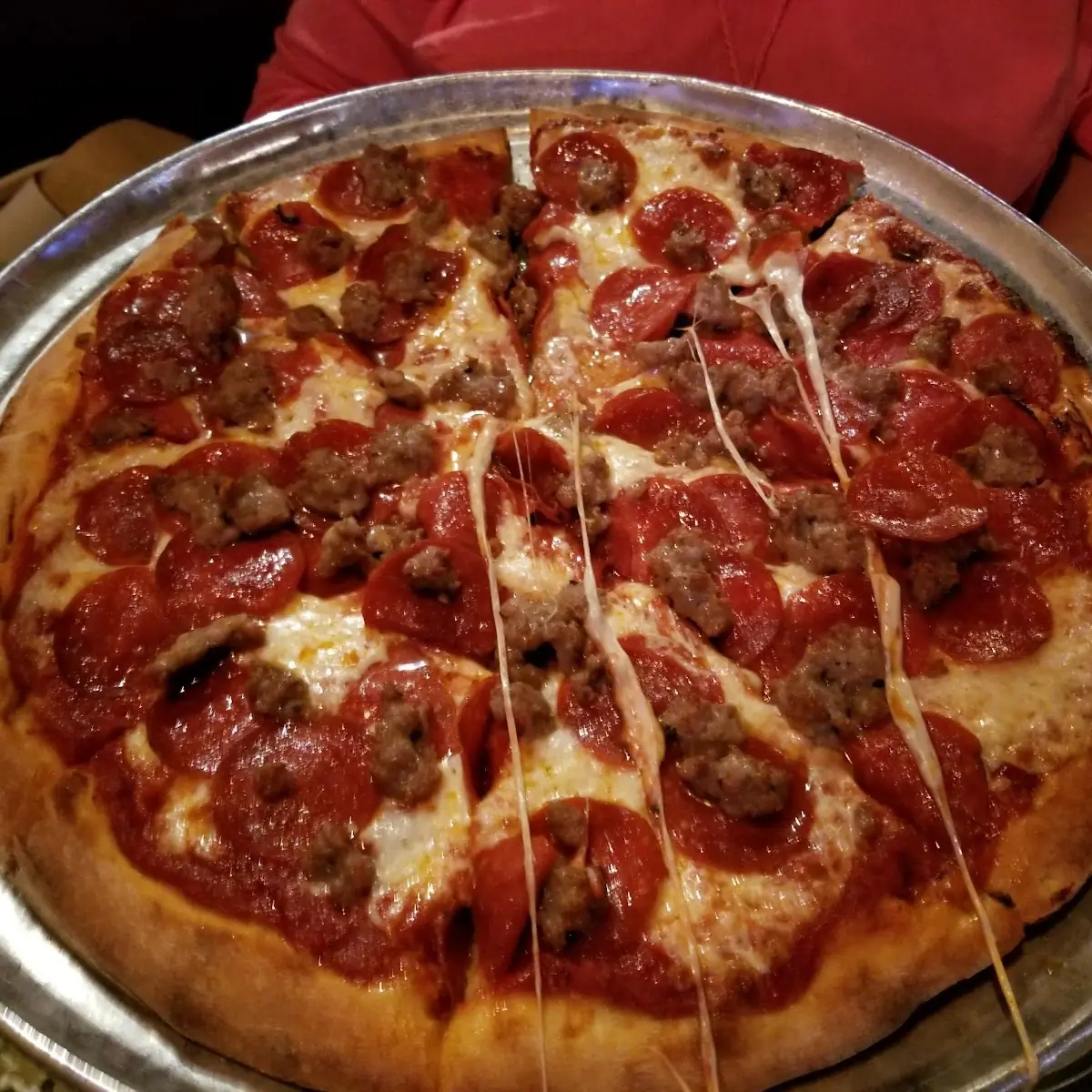 Pepperoni Sausage Pizza