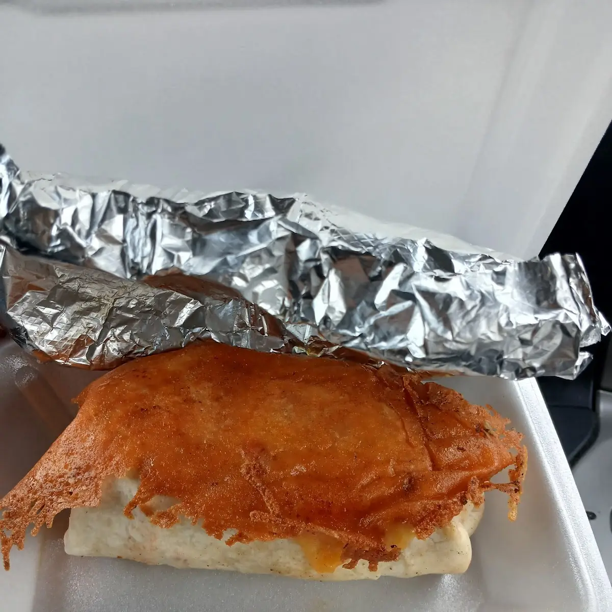 Hot Cheetos Burrito