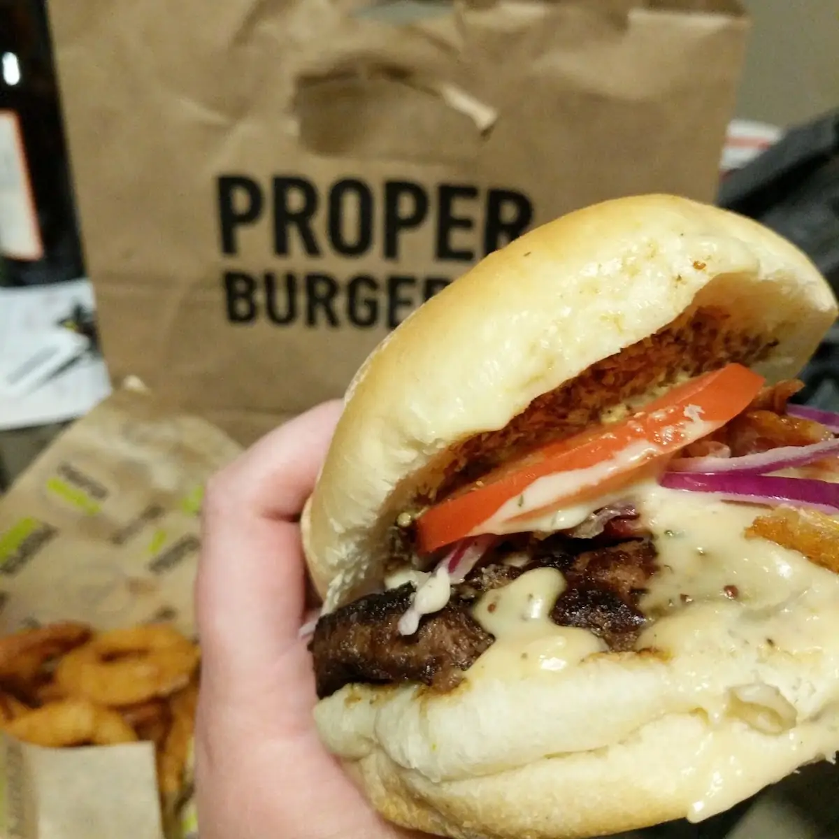 Rarebit Burger