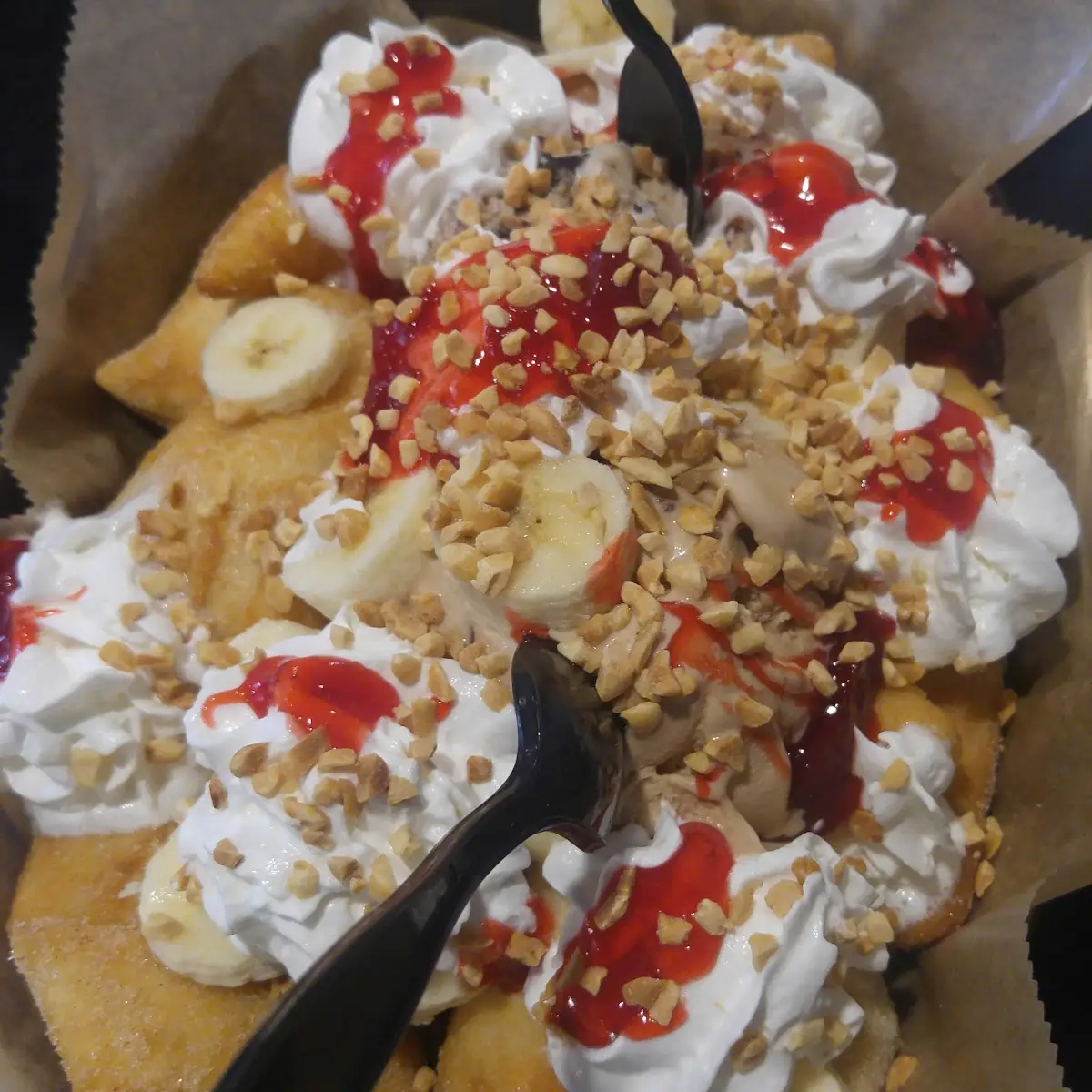 Fried Dough Sundaes
