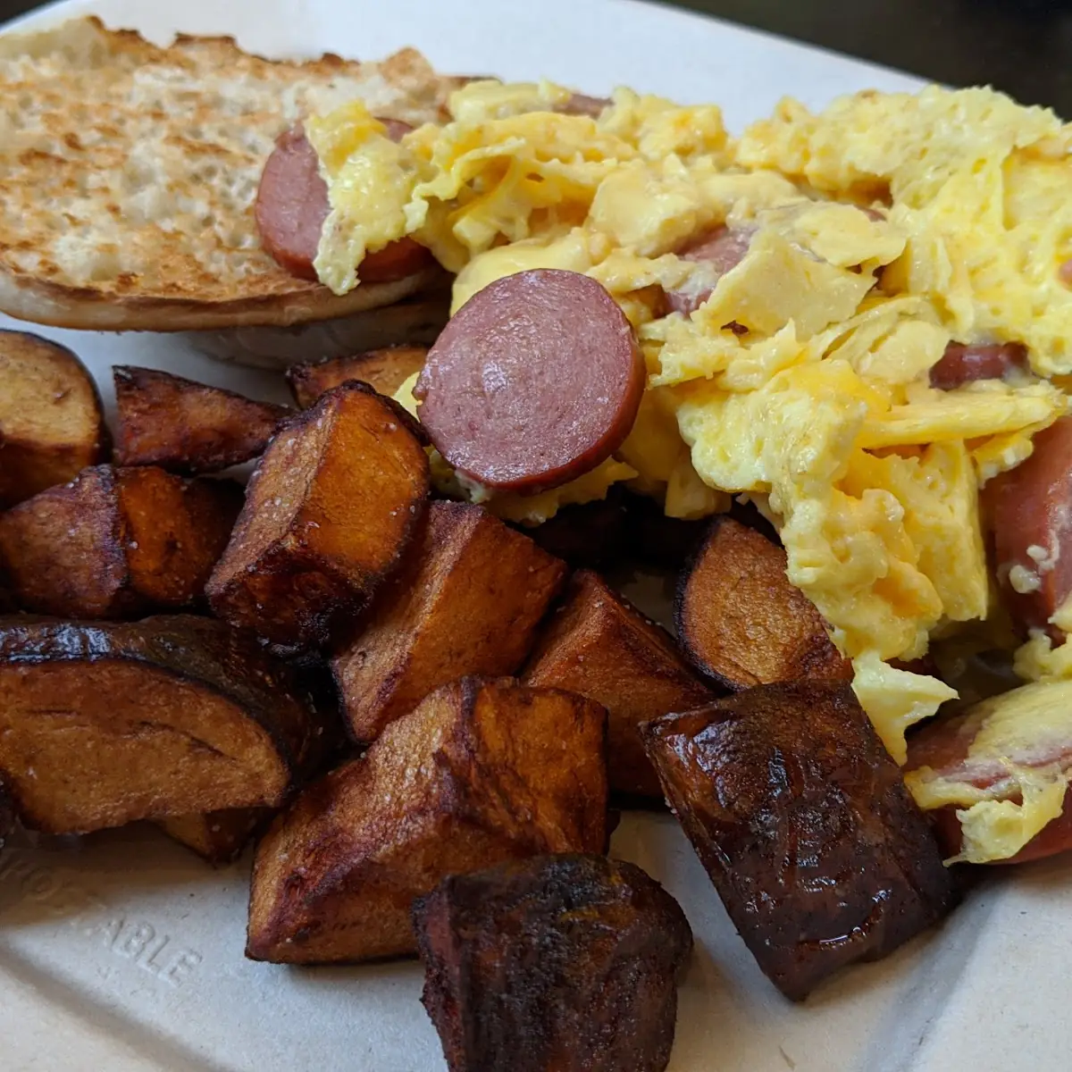 Eggs and Hot Dog