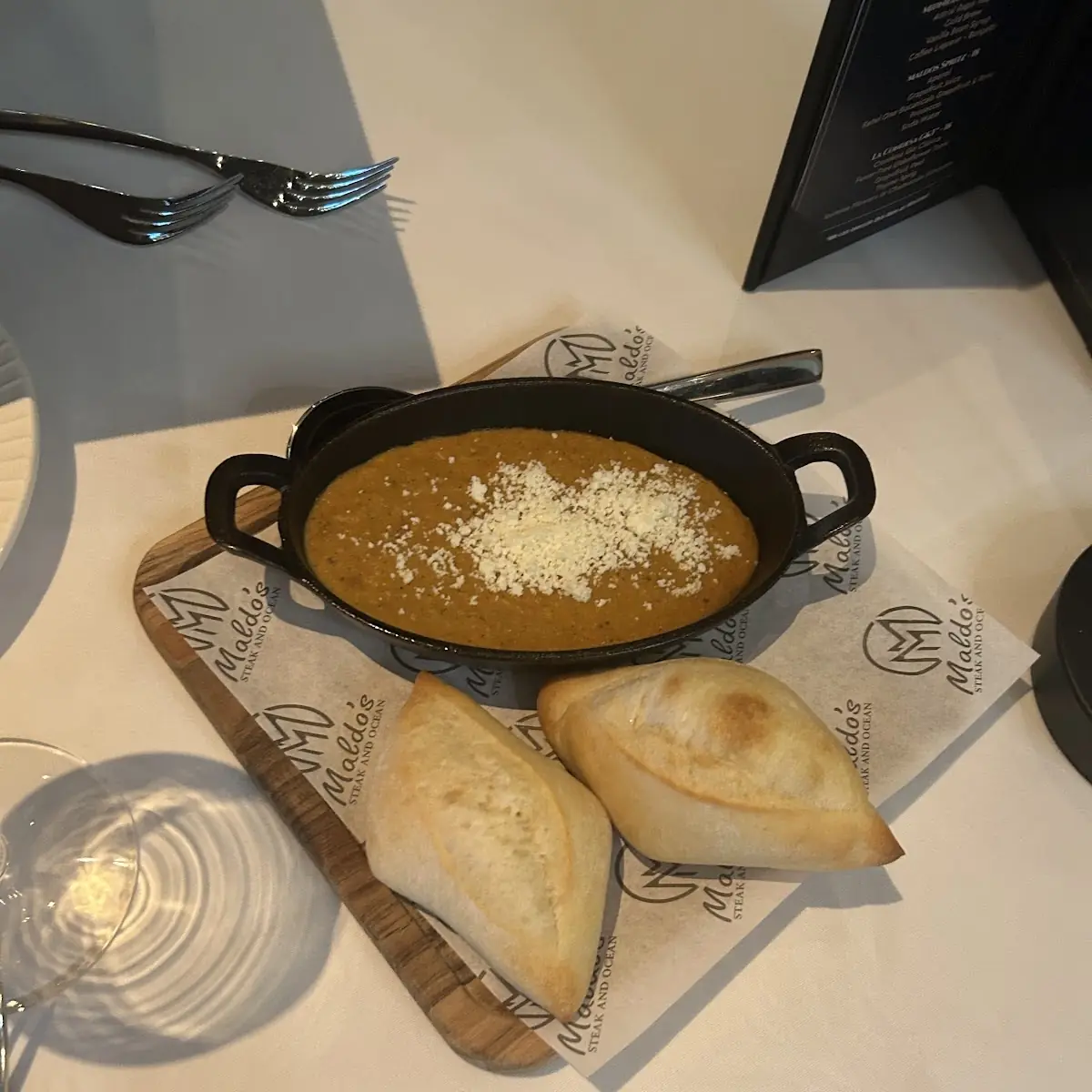 Complementary Bread Service