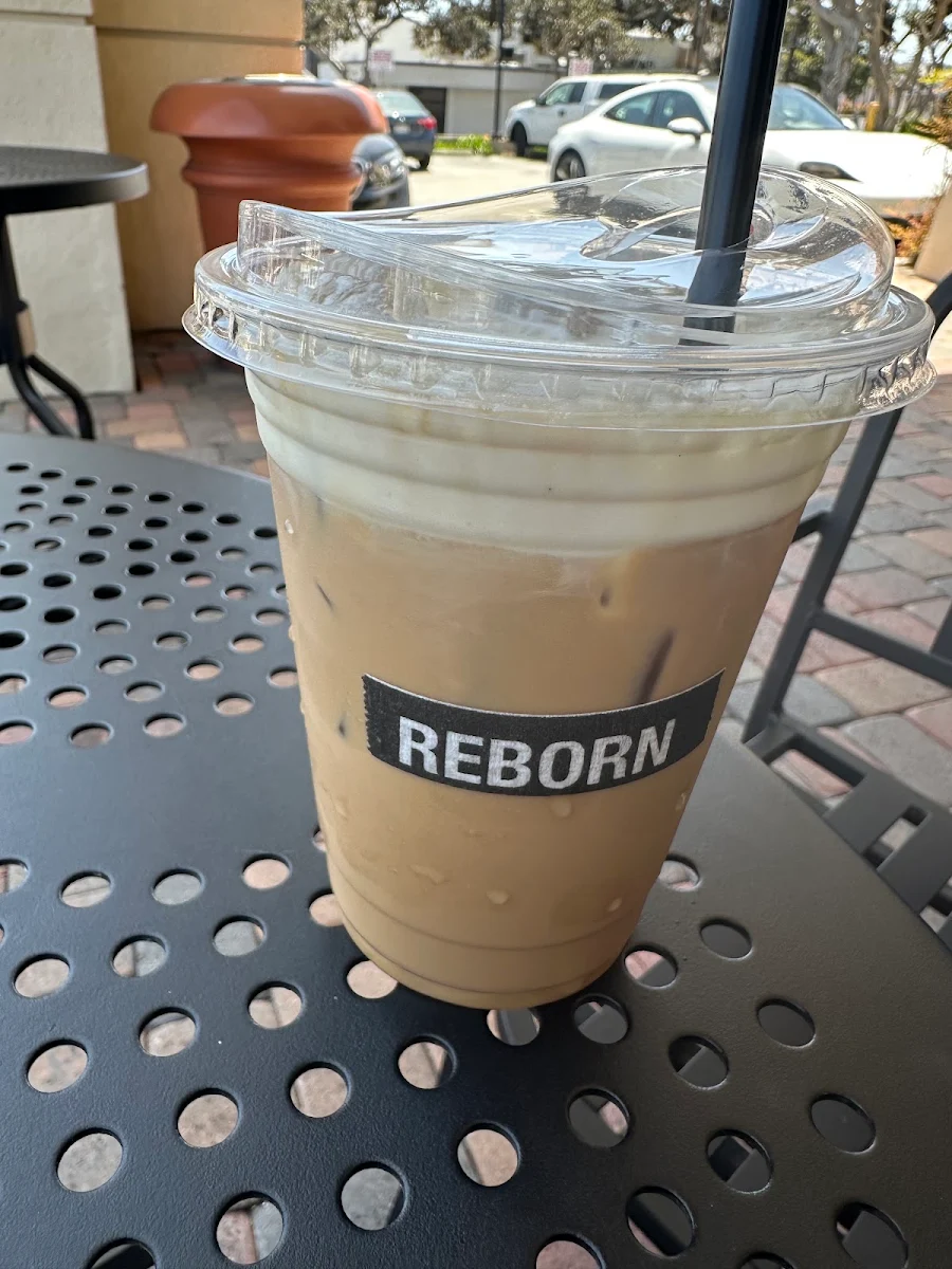 Caramel Sweet Cream Cold Brew Latte