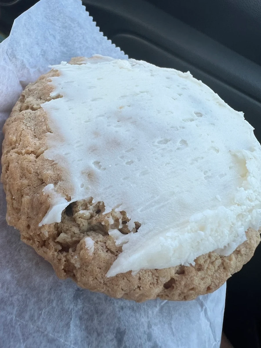 Iced Oatmeal Cookie