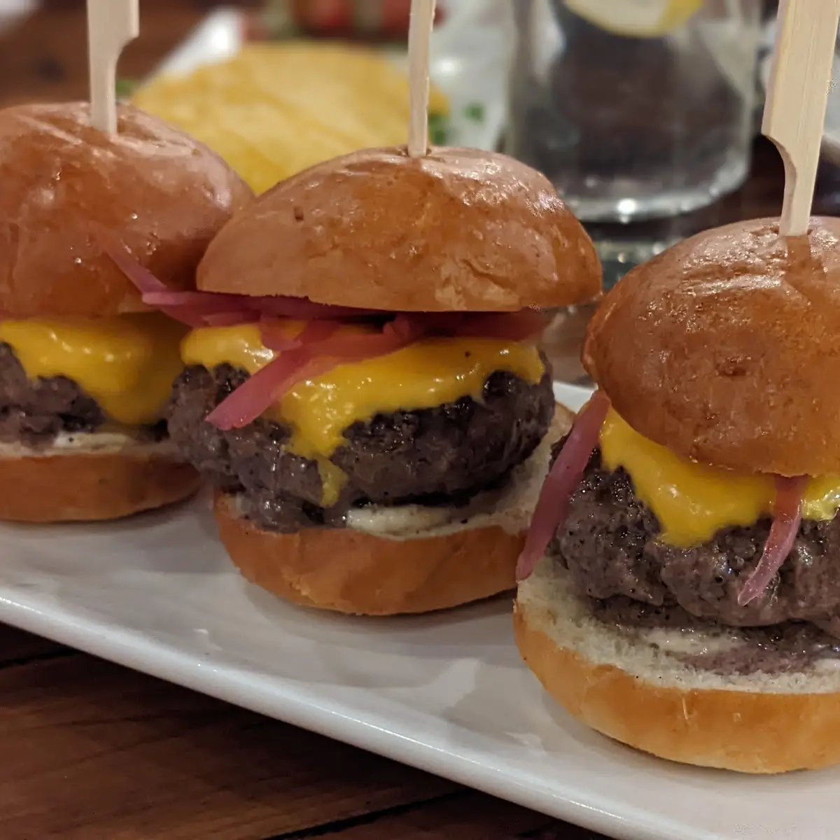 Ground Short Rib and Brisket Sliders