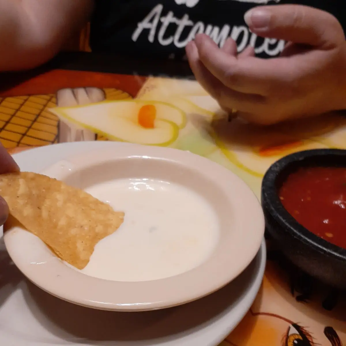 Chops and Queso Dip