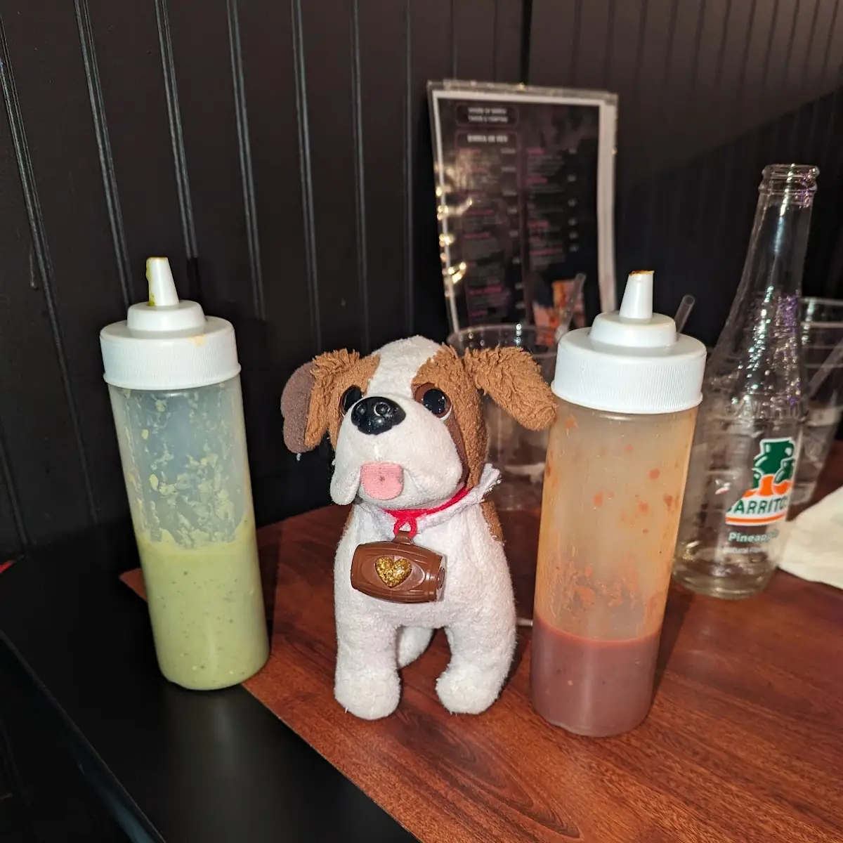Charlie Checking Out Hot Sauce