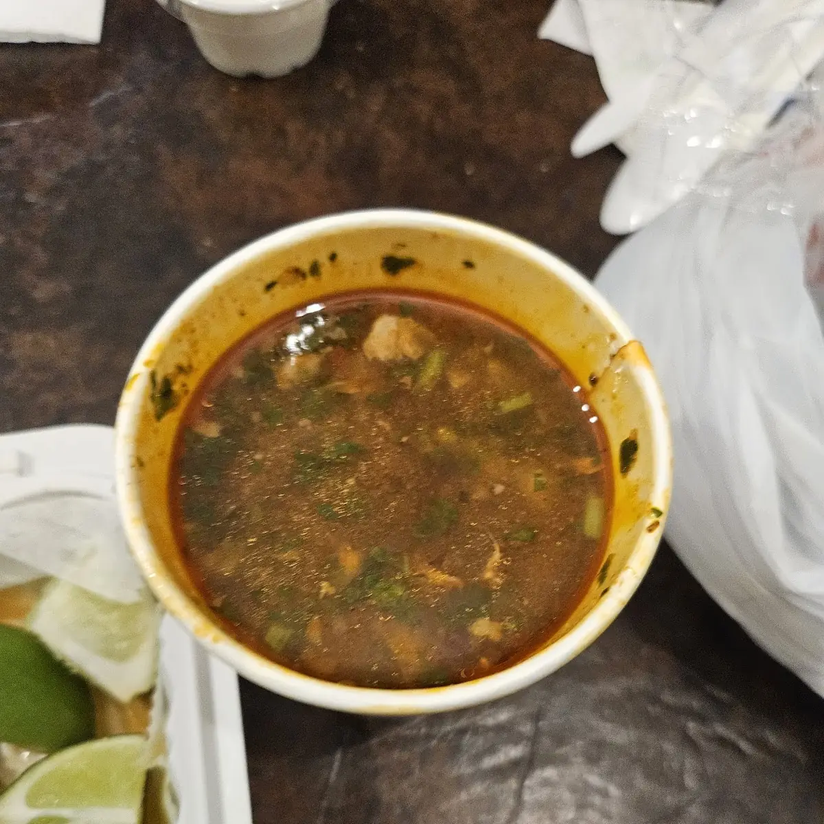 Street Tacos WI Consomé Broth