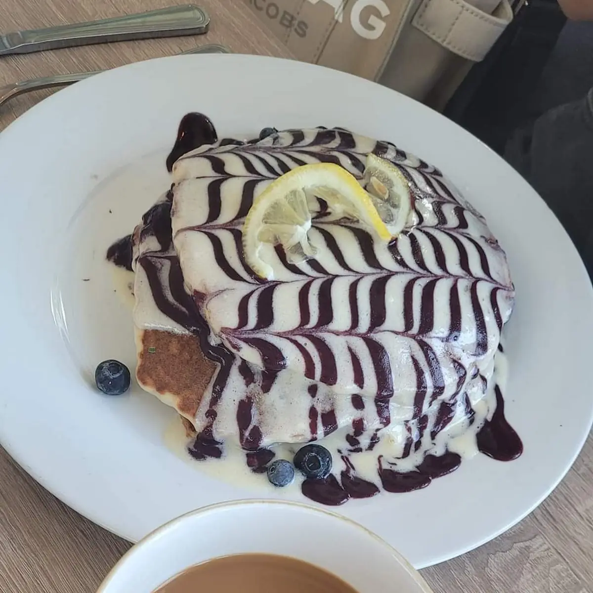 Lemon Blueberry Pancakes