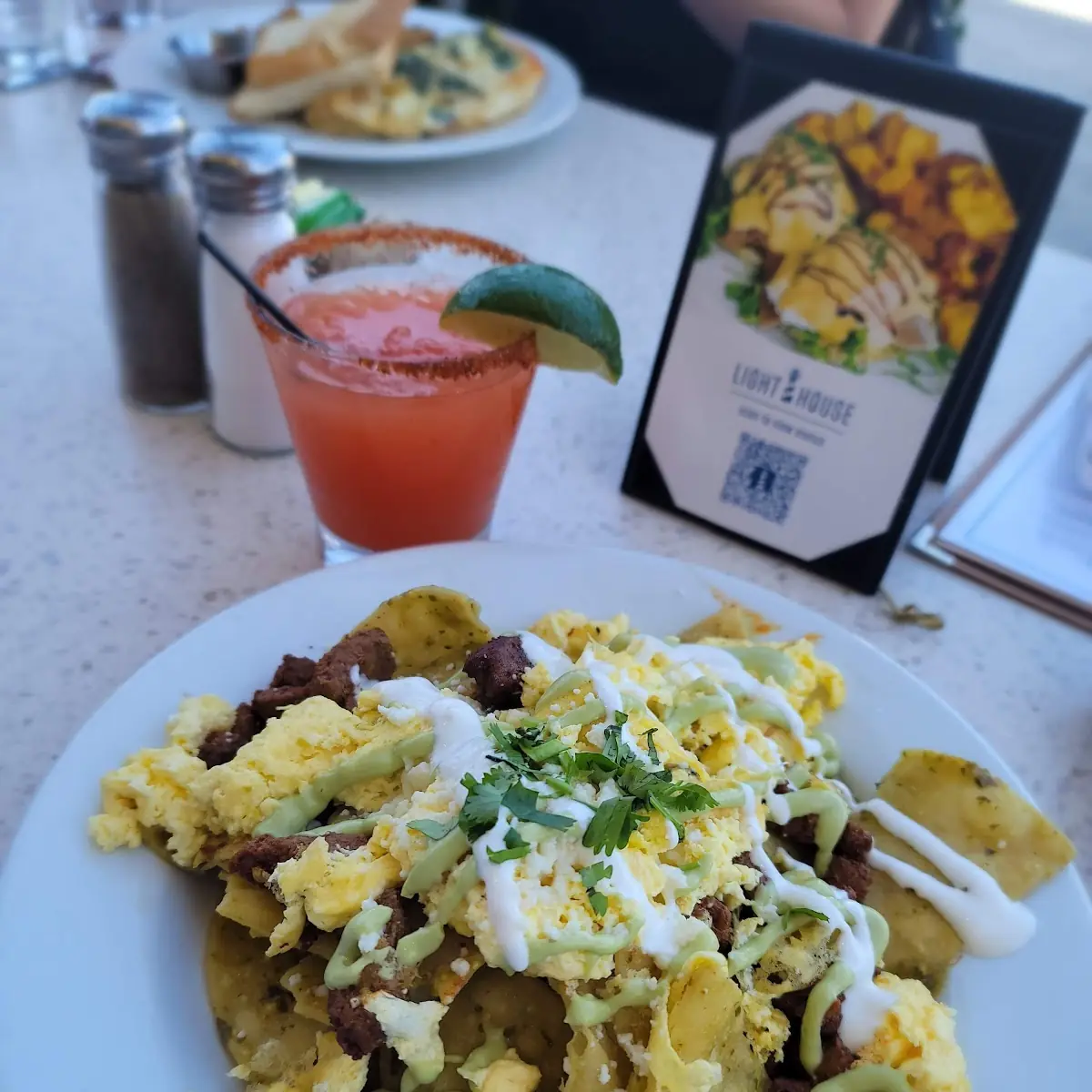 Steak Chilaquiles Salsa Verde