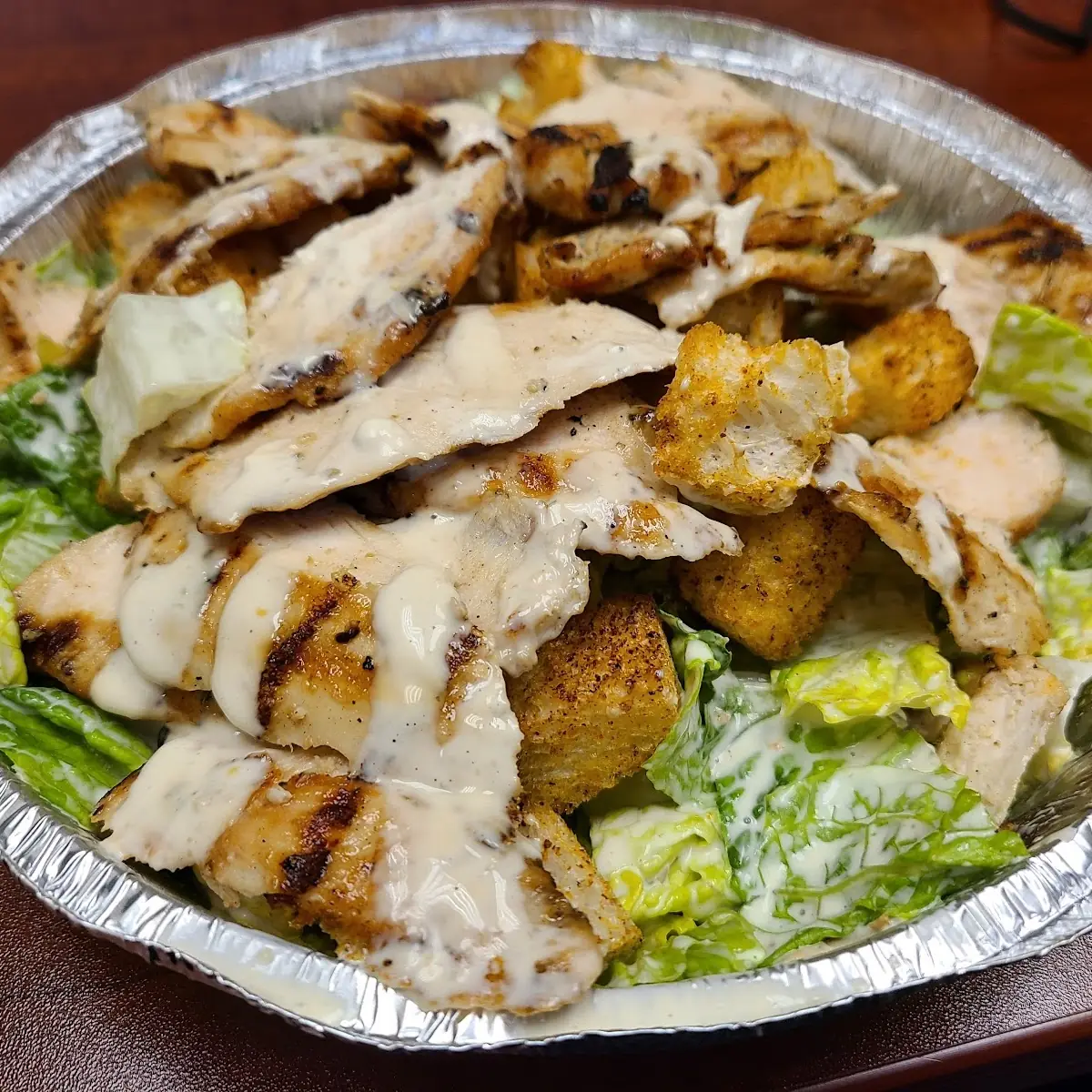 Grilled Chicken Caesar Salad
