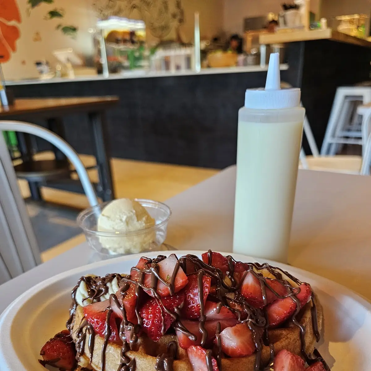 Cheese Bread Waffle