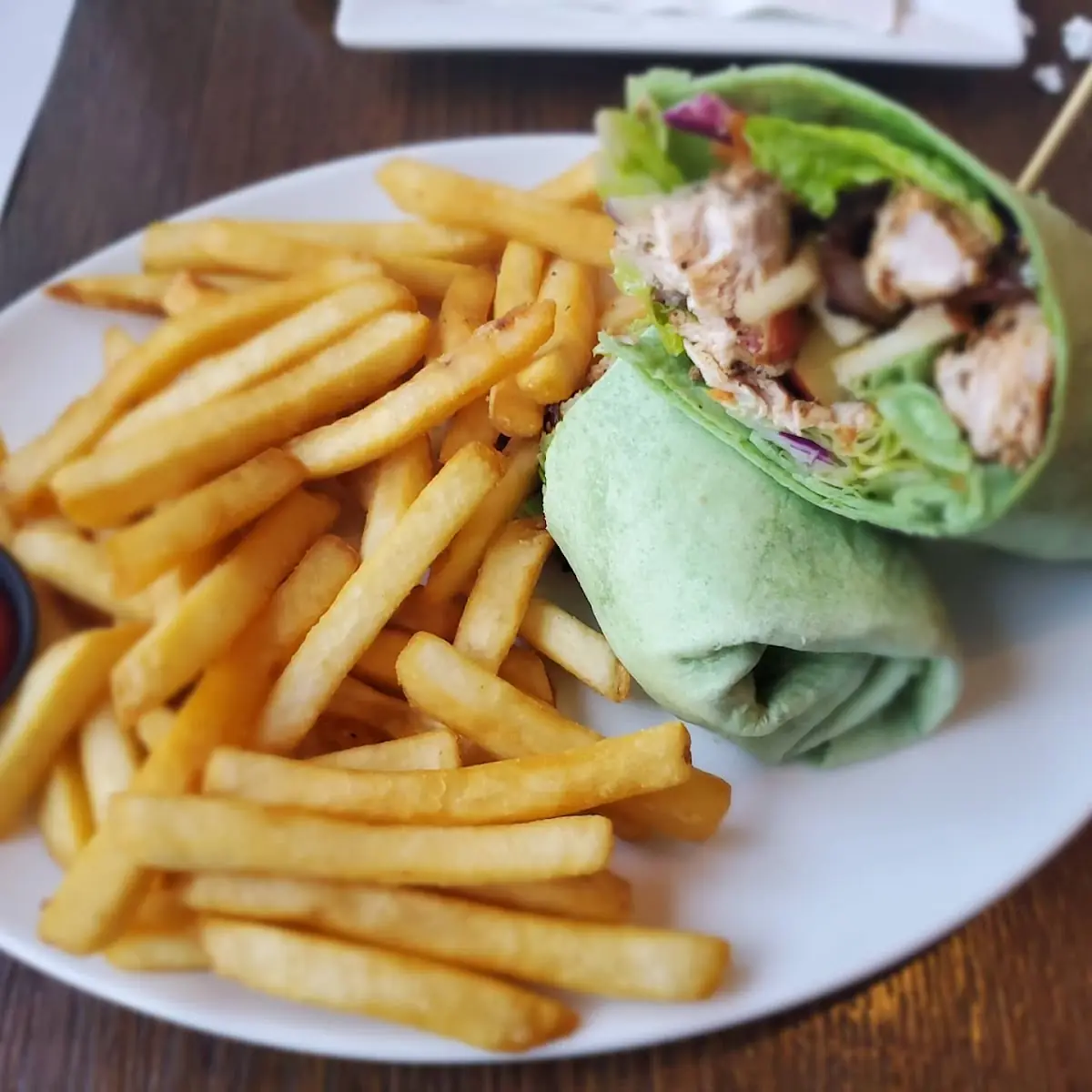 Blue Apple Chicken Wrap