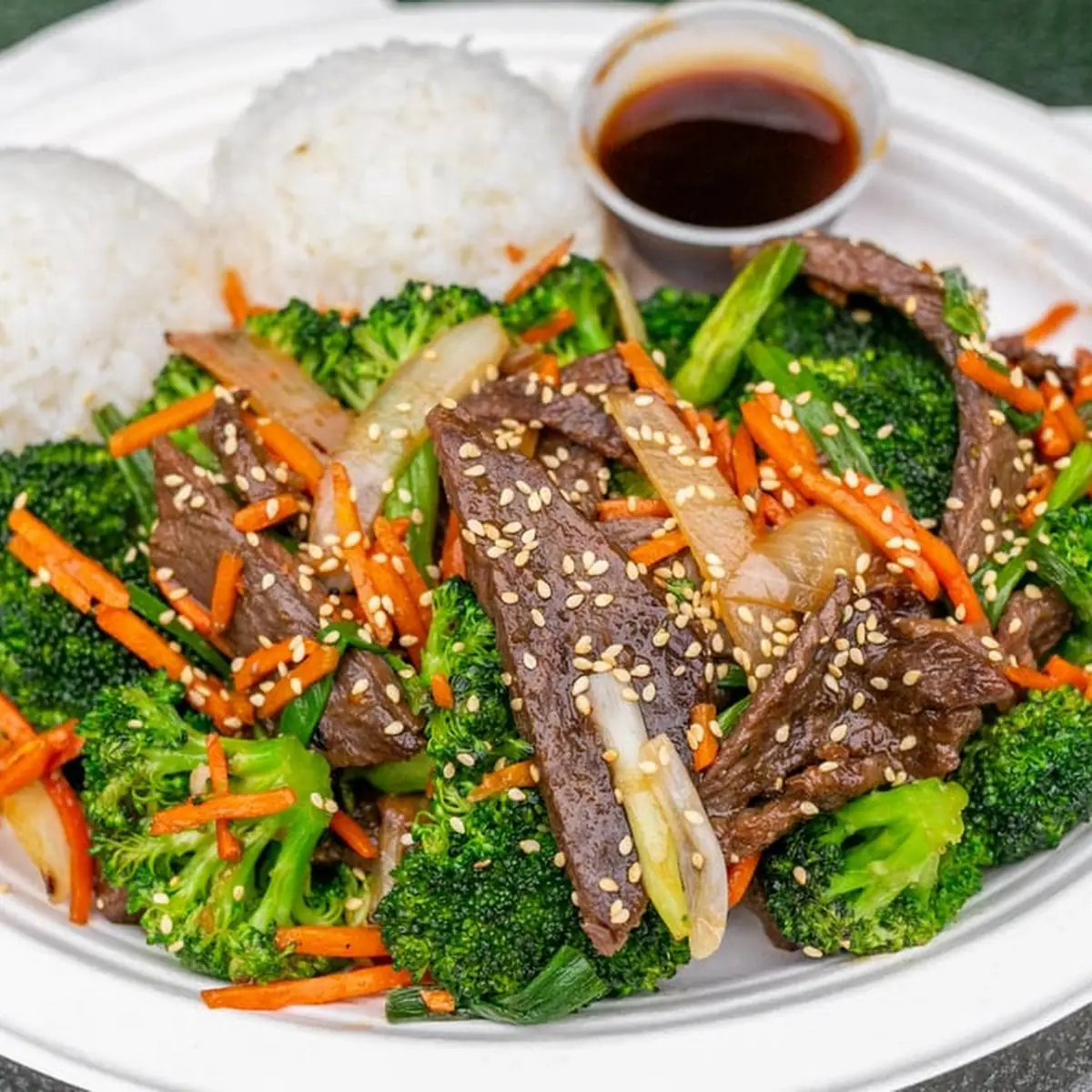 Brócoli Con Res Broccoli Beef