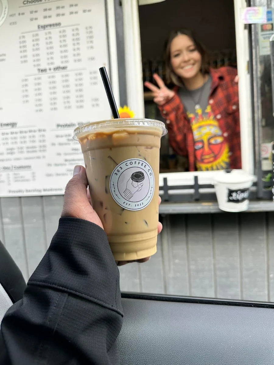 White Chocolate Americano Coffee