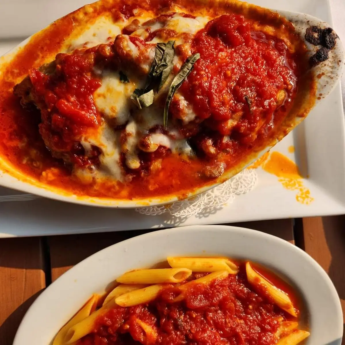 Eggplant Parmigiana