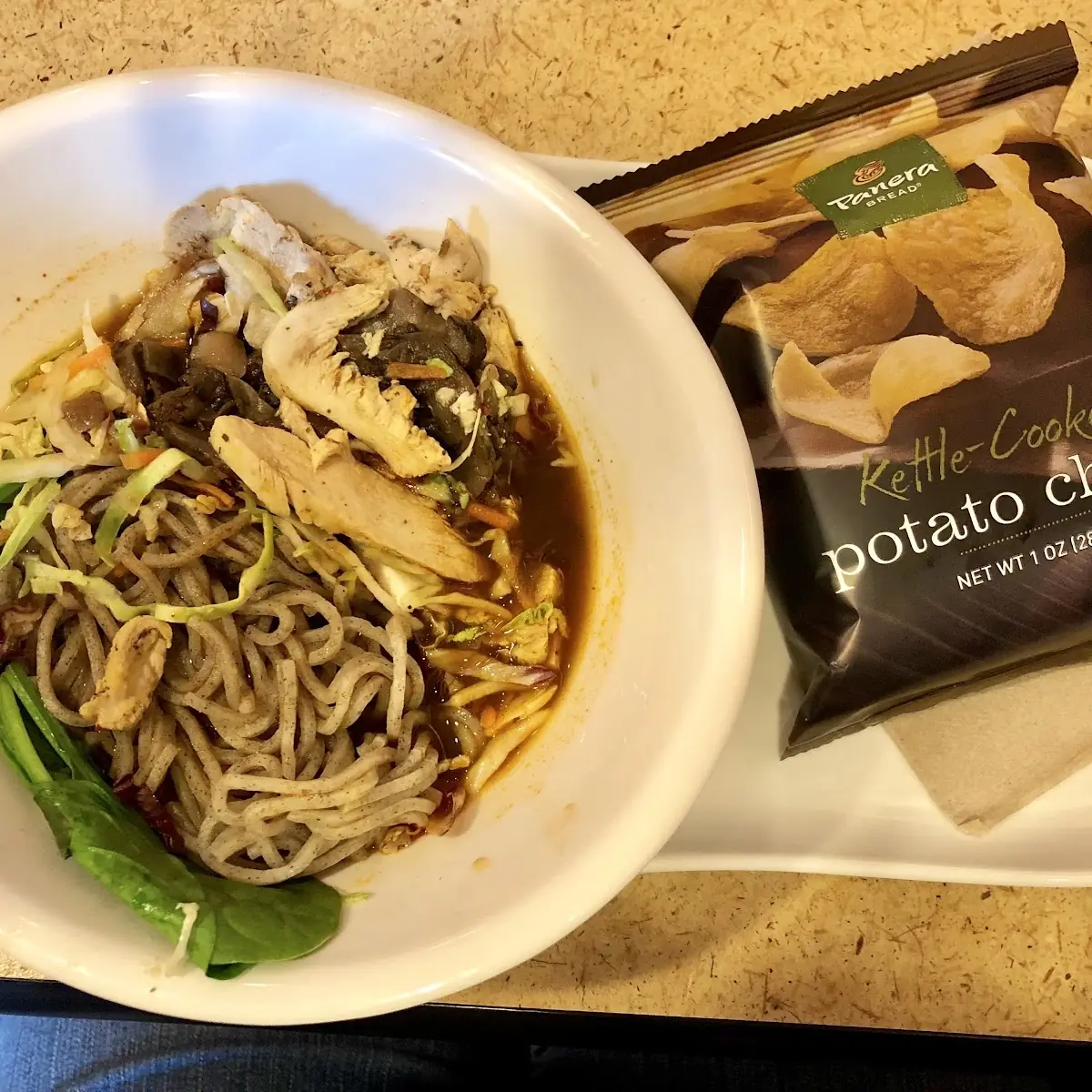 Soba Noodle Bowl with Chicken