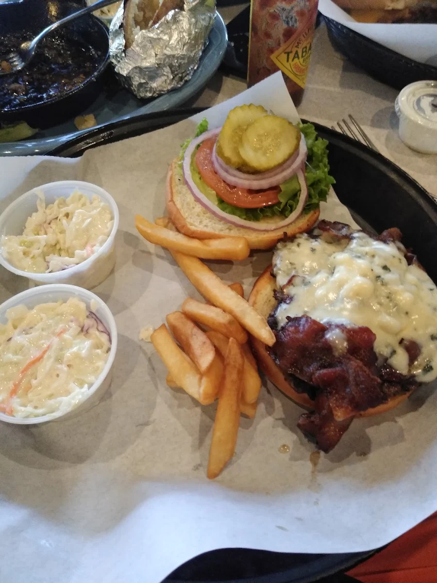 Blue Cheese Bacon Burger