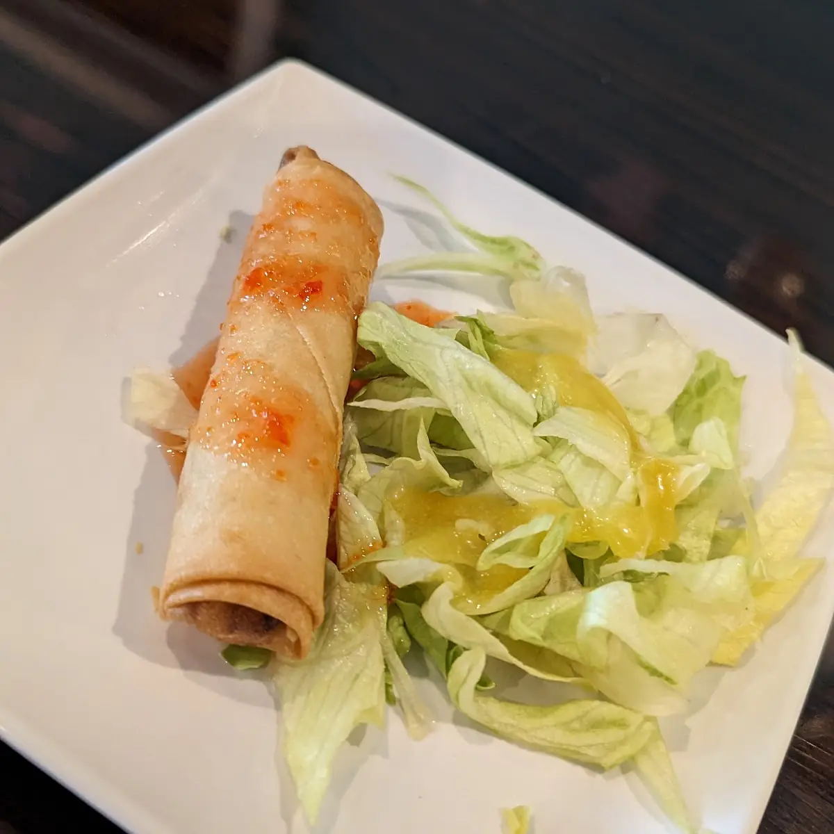 Lunch Complementary Egg Roll